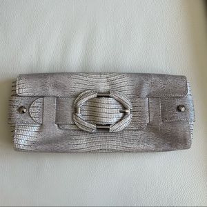 NWOT Kenneth Cole Leather Clutch Bag